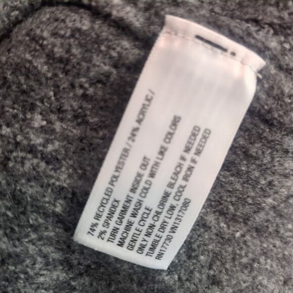 Universal Thread Long Sleeve Midi Sweater Dress Charcoal Gray XS "Cashmere Like" - Picture 7 of 7